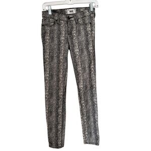 PAIGE jeans snake print pants sz 26